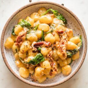 Creamy Buttery Tuscan Gnocchi